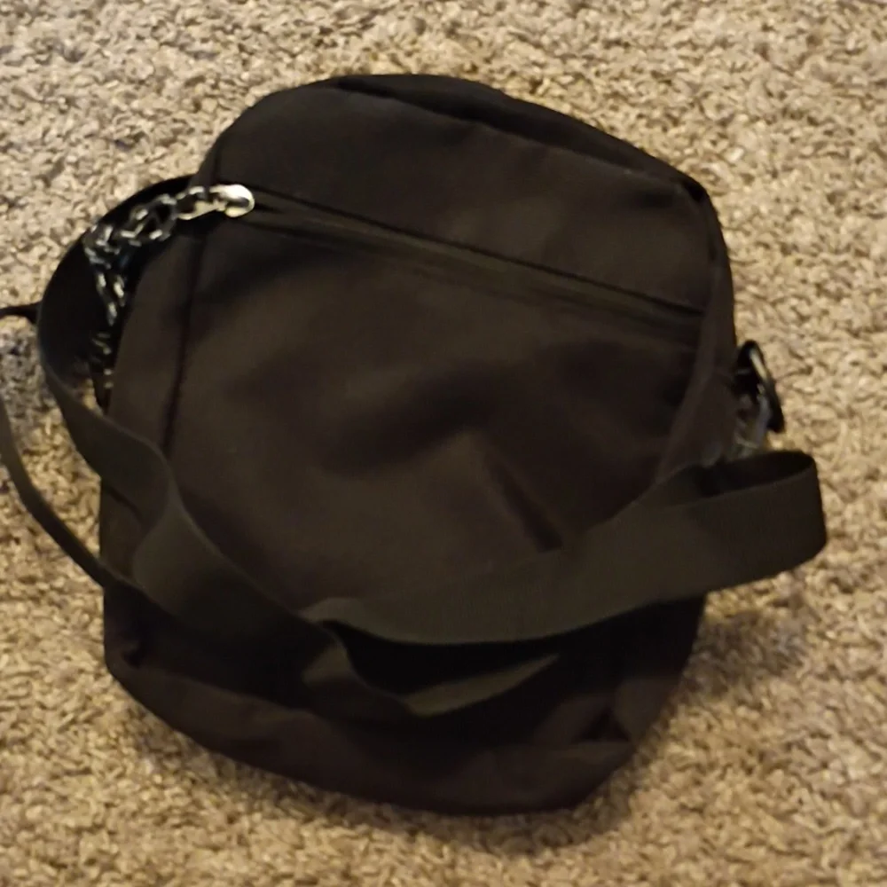 Black Ghost Pattern Crossbody Bag